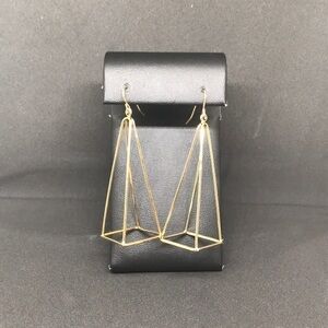 GOLD TRIANGLE EARRINGS ✨✨✨